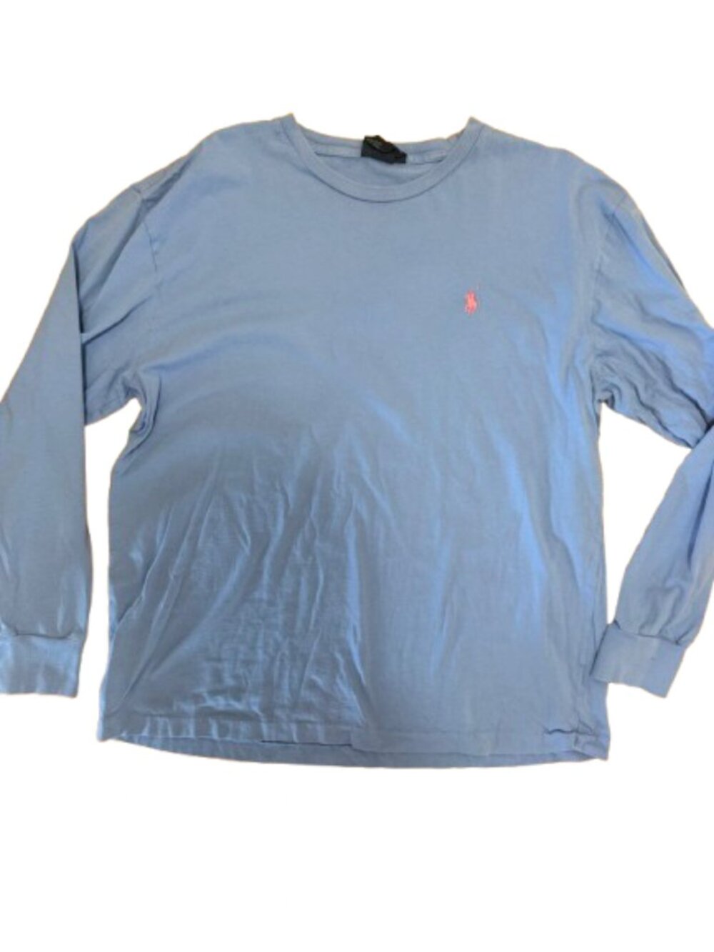 Polo by Ralph Lauren Men's Blue Long sleeve Shirt- Size Medium